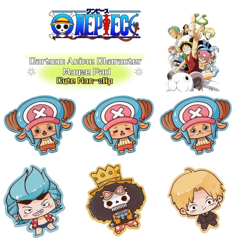 Accessories Laptop - One Piece cartoon anime character cute