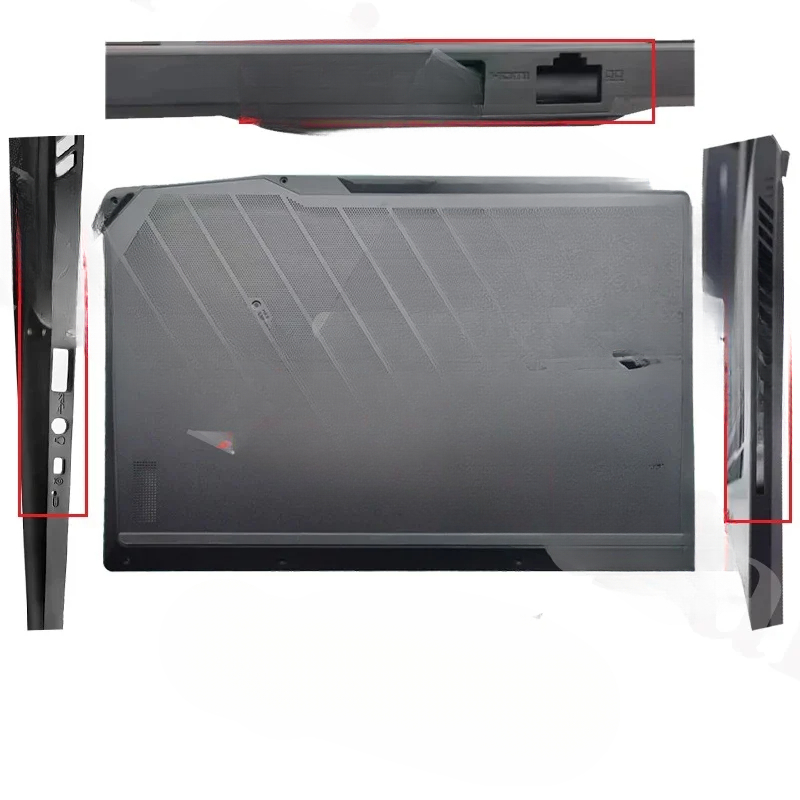 Laptop Accessories Msi - NEW Notebook LCD Back Cover Front