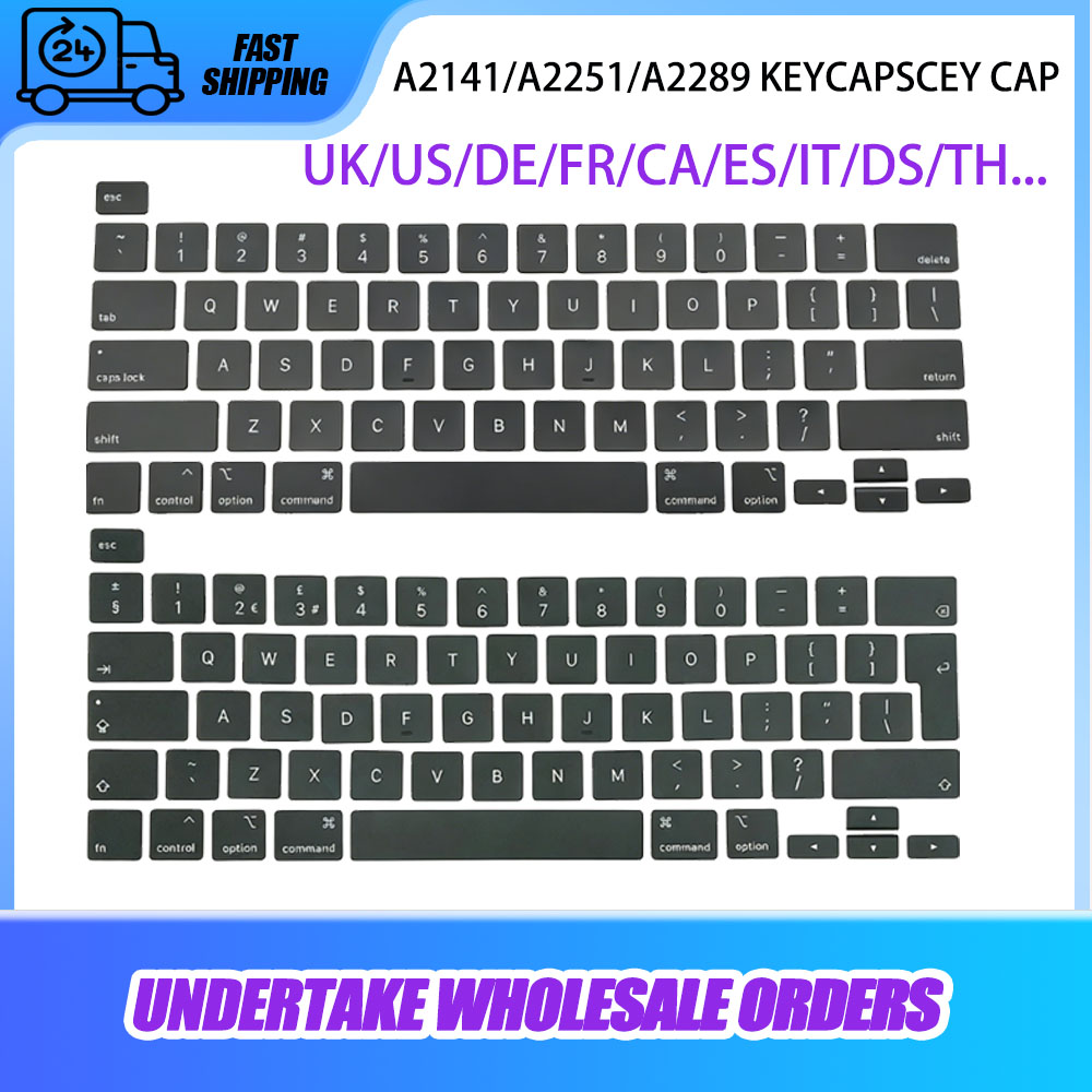 Laptop Repair Accessories - New Laptop A2141 A2251 A2289 Keycaps