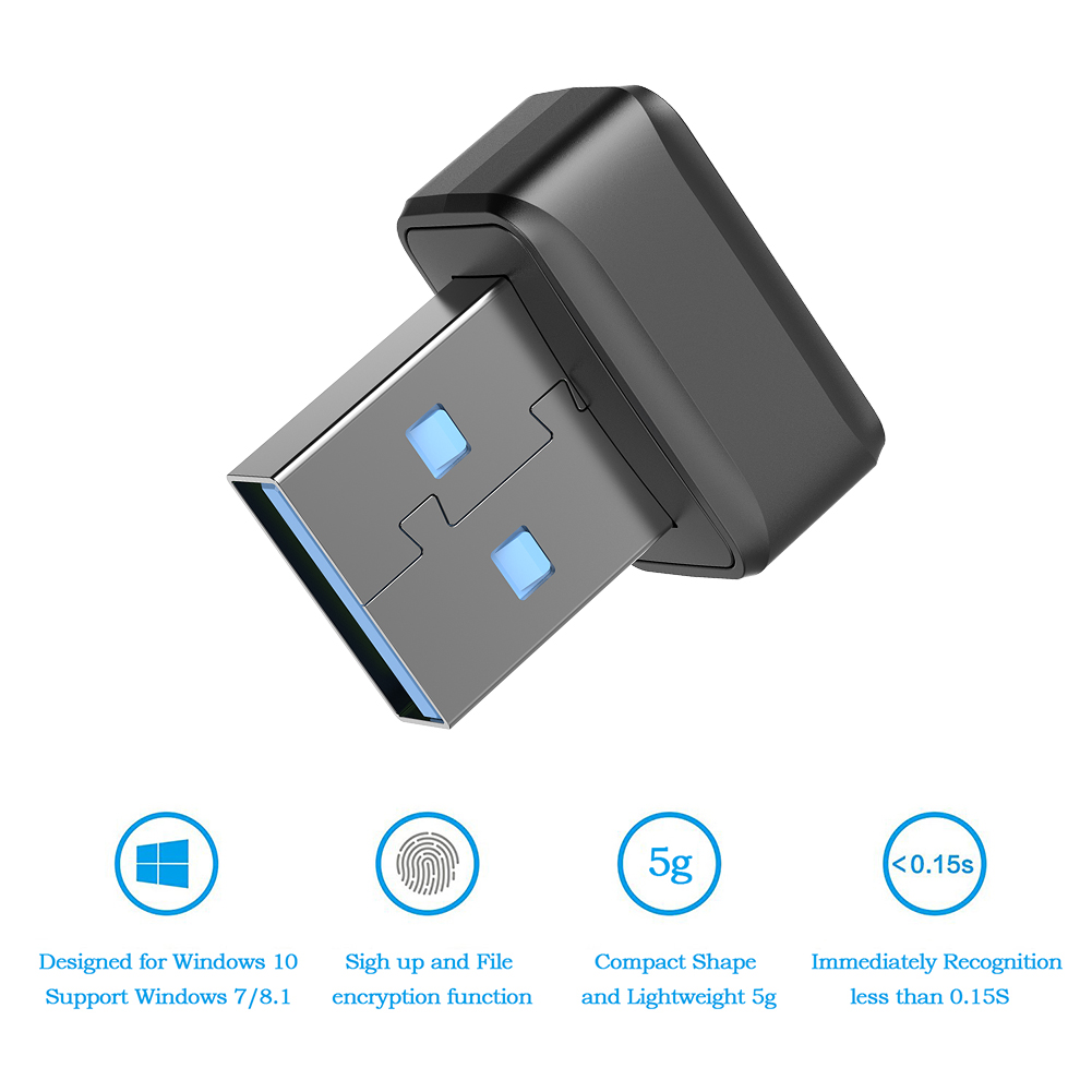 USB Fingerprint Key Reader Mod - đánh giá và giá Laptop Accessories Usb