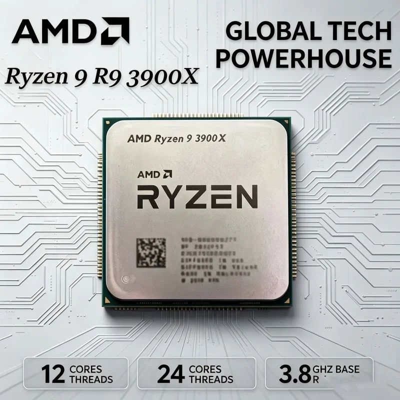 AMD R9 3900X Ryzen 9 3900X Fla - đánh giá và giá Amd Cpu Ryzen 9