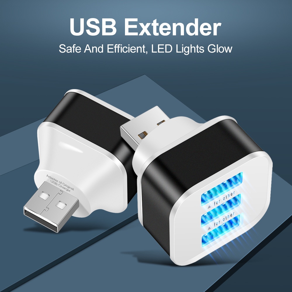 3 Port USB Slots Adaptor USB 3 - đánh giá và giá Laptop Accessories Usb