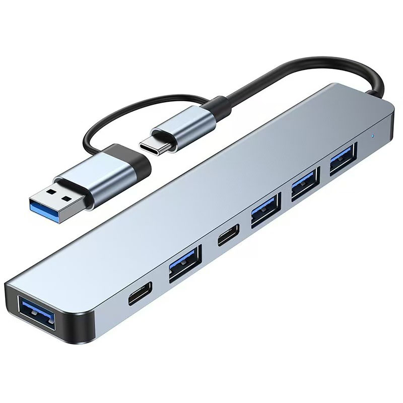 5/7/8 Ports USB A C Hub Concen - đánh giá và giá Laptop Accessories Hub