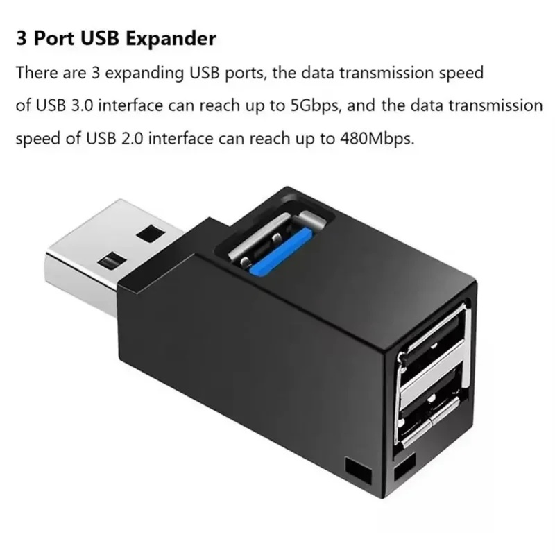 USB 3.0 2.0 Rotatable 3 Ports  - đánh giá và giá Laptop Accessories Usb