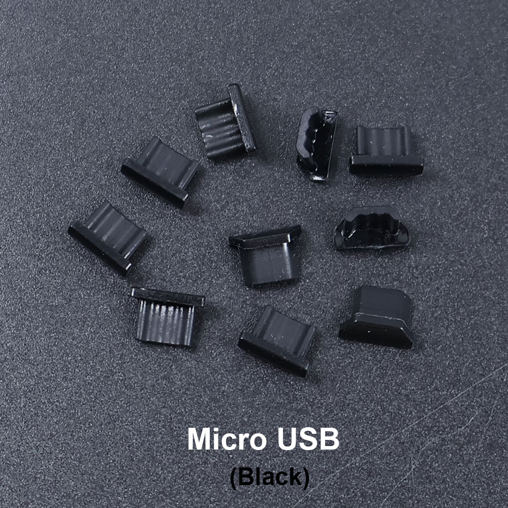 JCD 10pcs Silicone Type-C Micr - đánh giá và giá Laptop Accessories Protector
