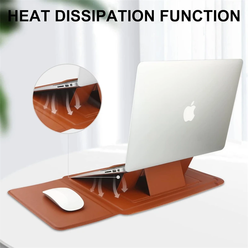 Portable Leather Laptop Sleeve - đánh giá và giá Laptop Accessories Bag