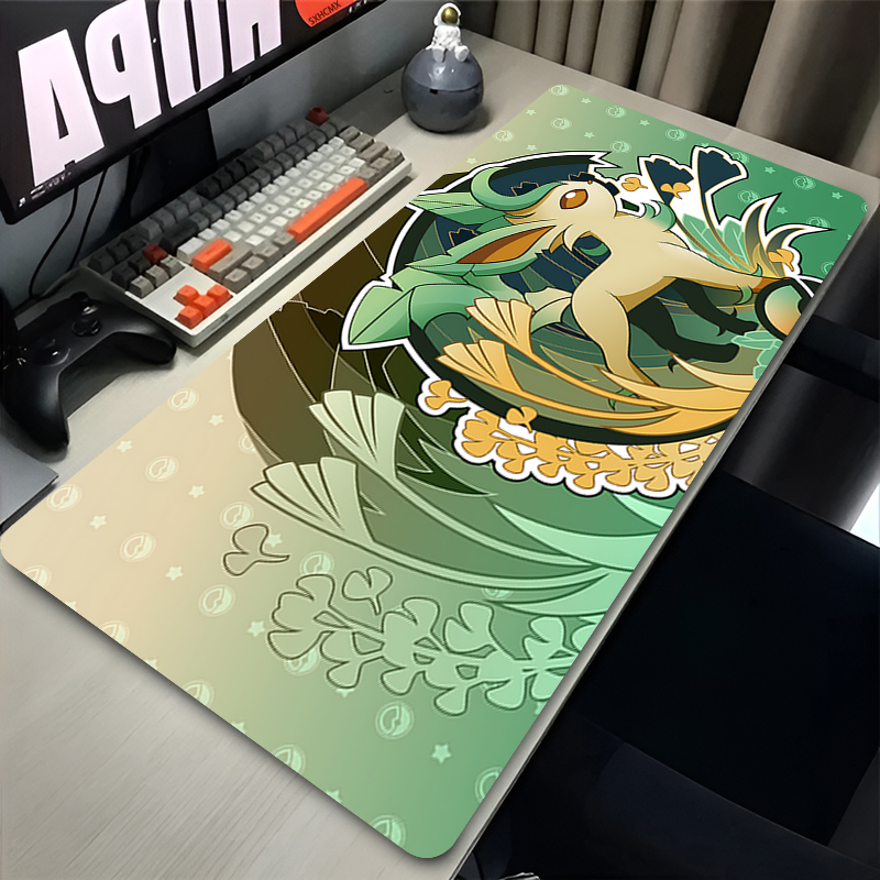 Mouse Pad Gamer P-pokemon Leaf - đánh giá và giá Laptop Accessories Table