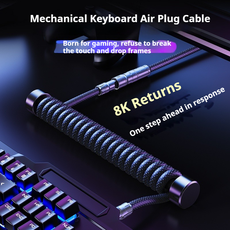 Eary 1.2m Coiled Keyboard Cabl - đánh giá và giá Laptop Accessories Usb
