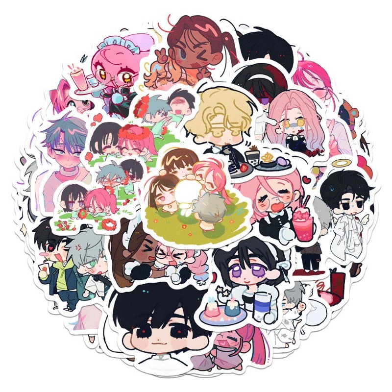 80Pcs/set Cartoon Anime Alien  - đánh giá và giá Laptop Accessories Cute