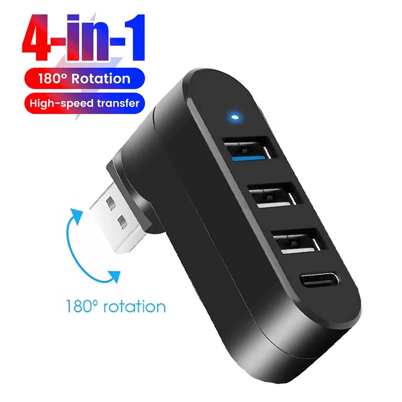 4 Port Multi USB 2.0 HUB Mini  - đánh giá và giá Laptop Accessories Usb