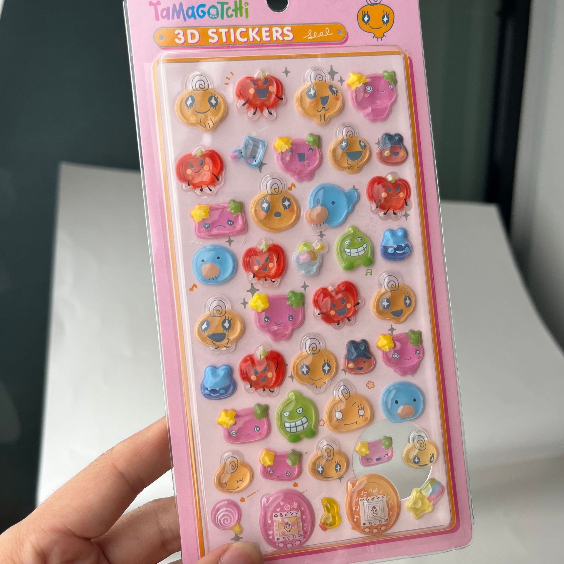 Cute Tamagotchi 3D Puffy Stick - đánh giá và giá Accessories Laptop