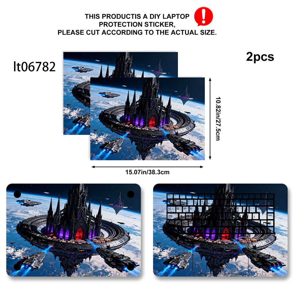 2PCS Futuristic City Laptop De - đánh giá và giá Laptop Accessories Msi