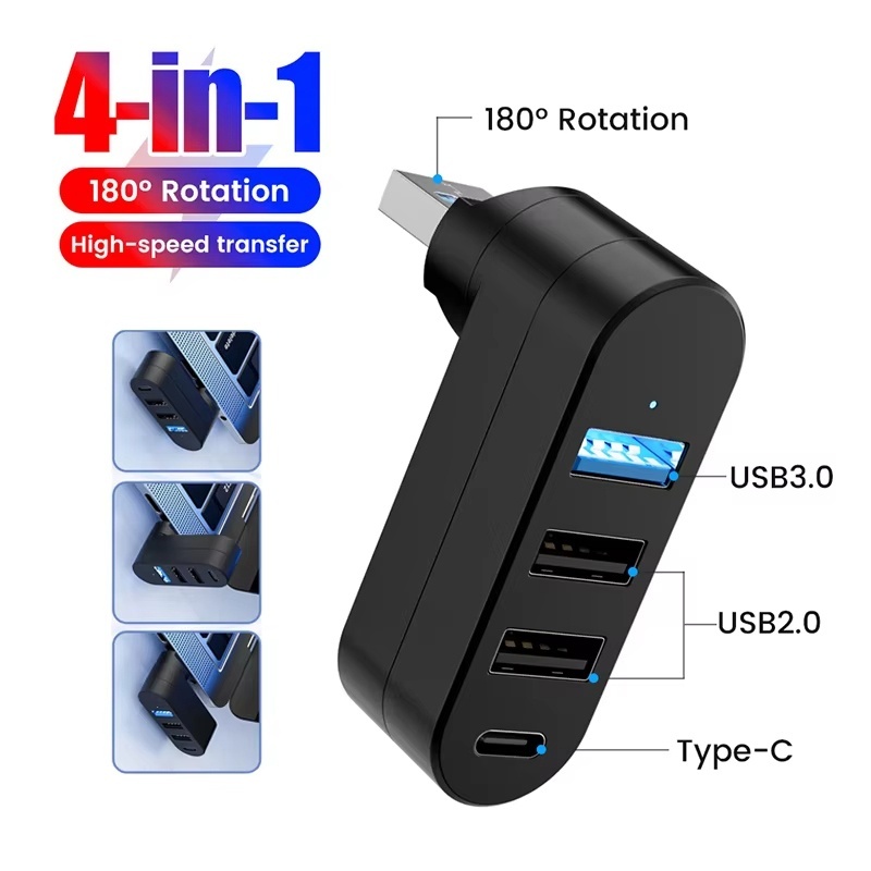 USB Hub 3.0 Mini Splitter Box  - đánh giá và giá Laptop Accessories Usb